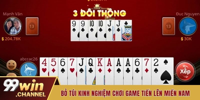 Bỏ túi kinh nghiệm chơi game Tiến lên miền Nam